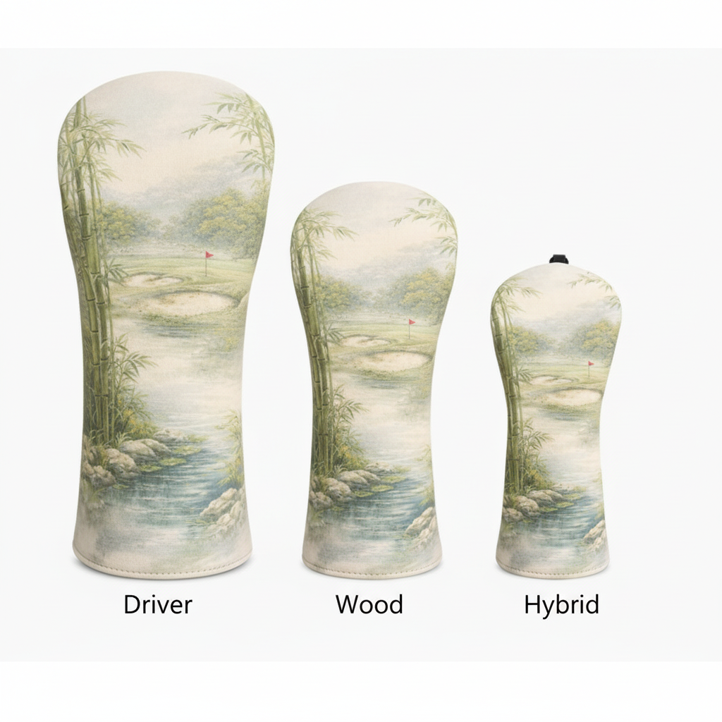 Bamboo Grove Golf Head Cover