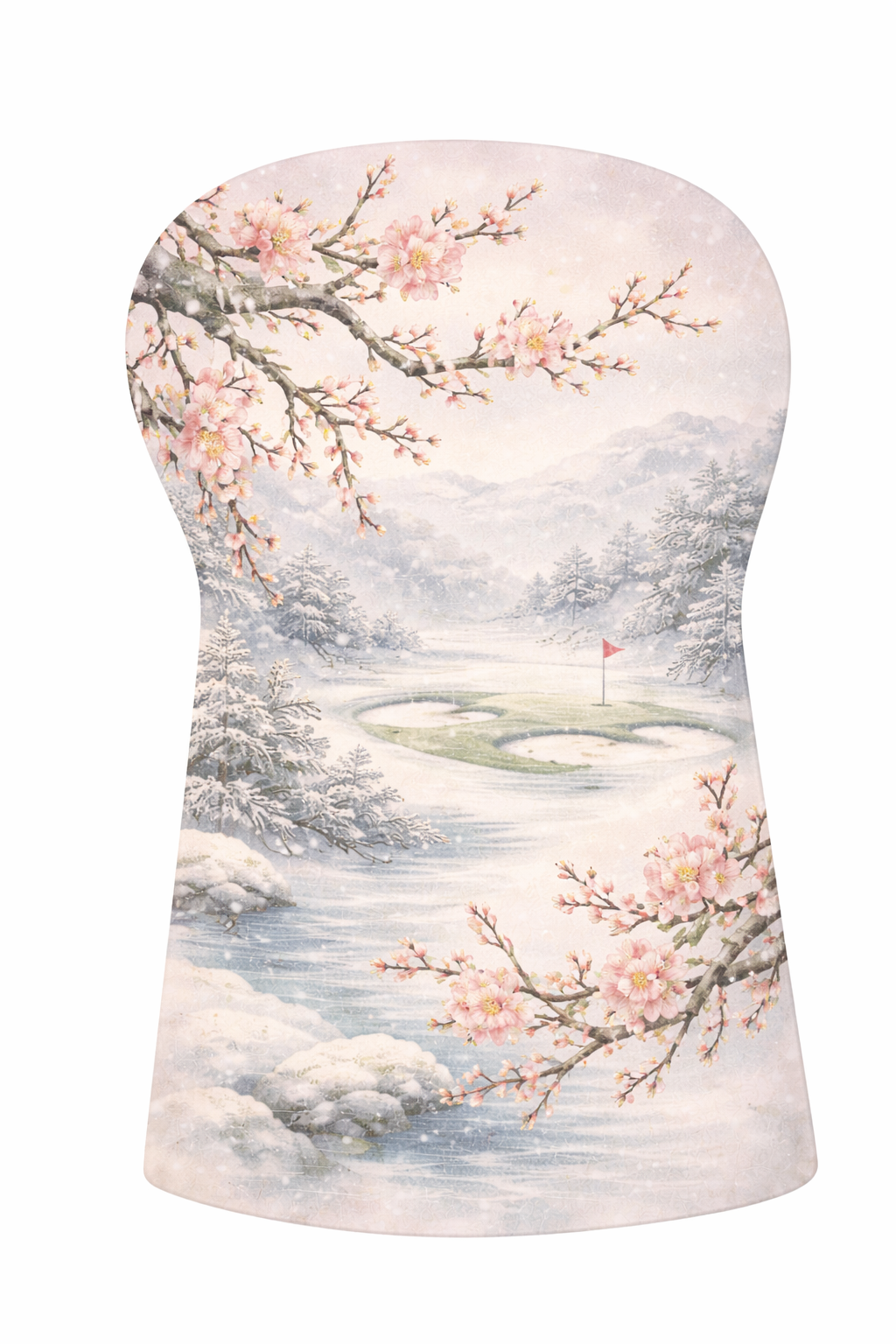 Cherry Blossom Golf Head Cover