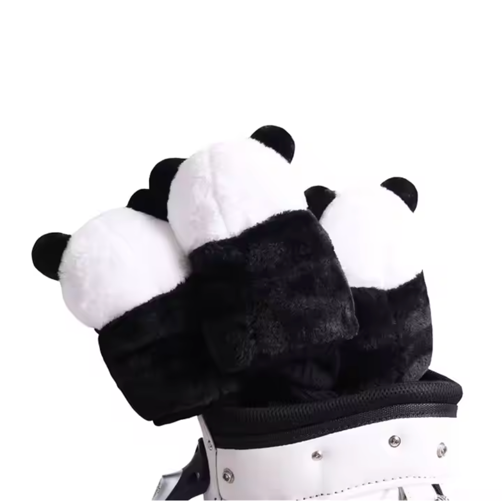 Panda Plush Golf Driver Head Cover