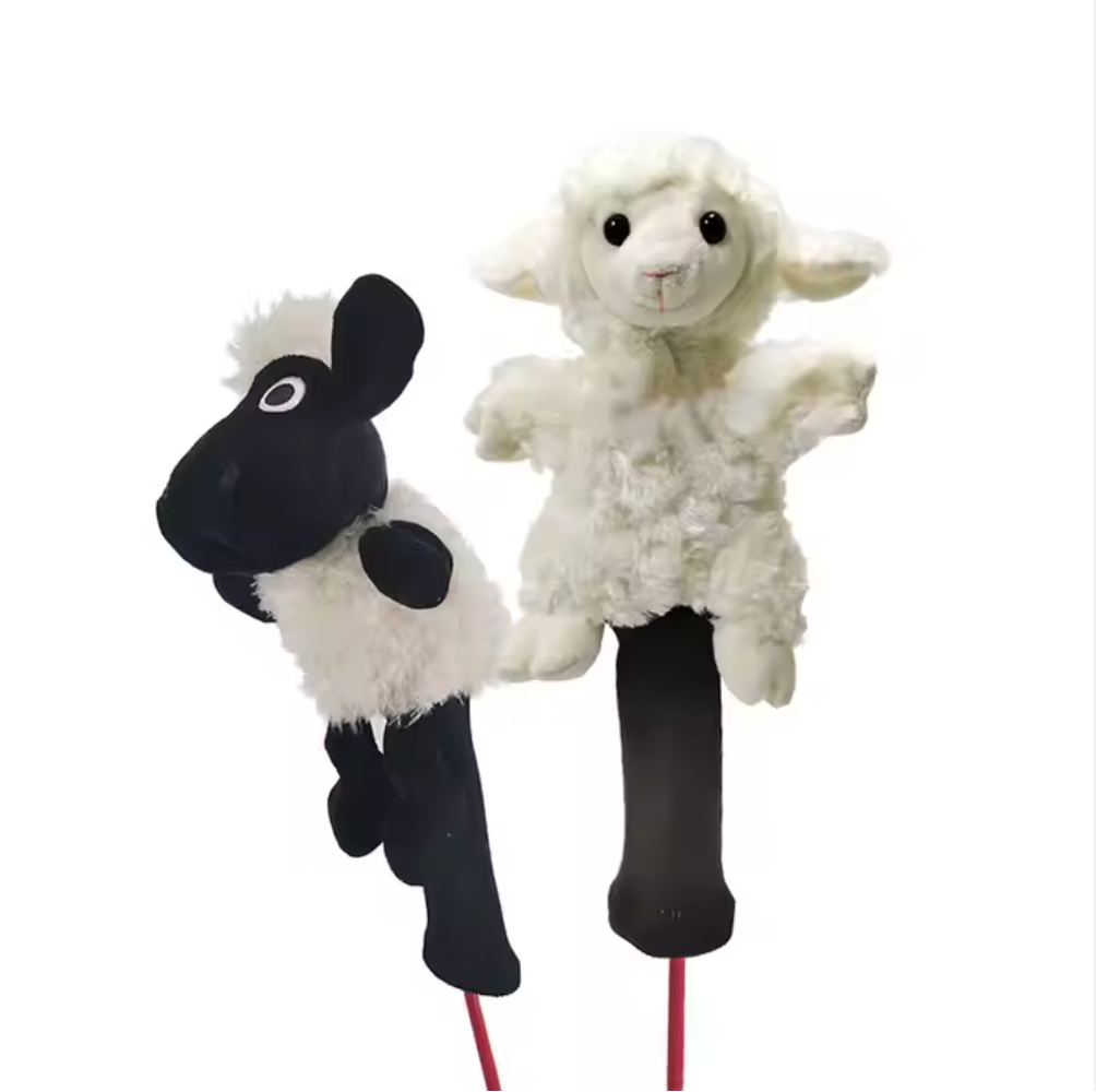 Sheep Plush Golf Driver Cover