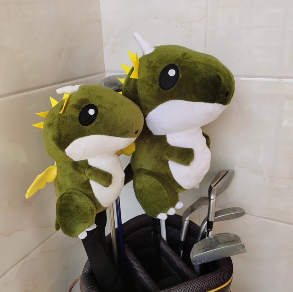Plush Dragon Golf Club Cover