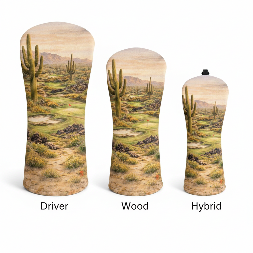 Desert Cactus Golf Head Cover