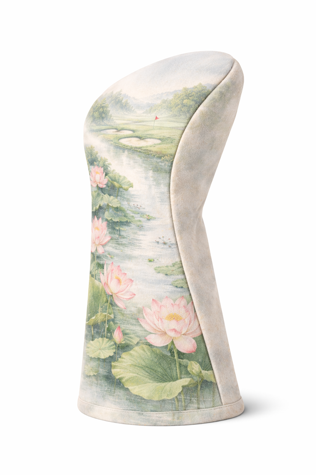 Lotus Pond Golf Head Cover