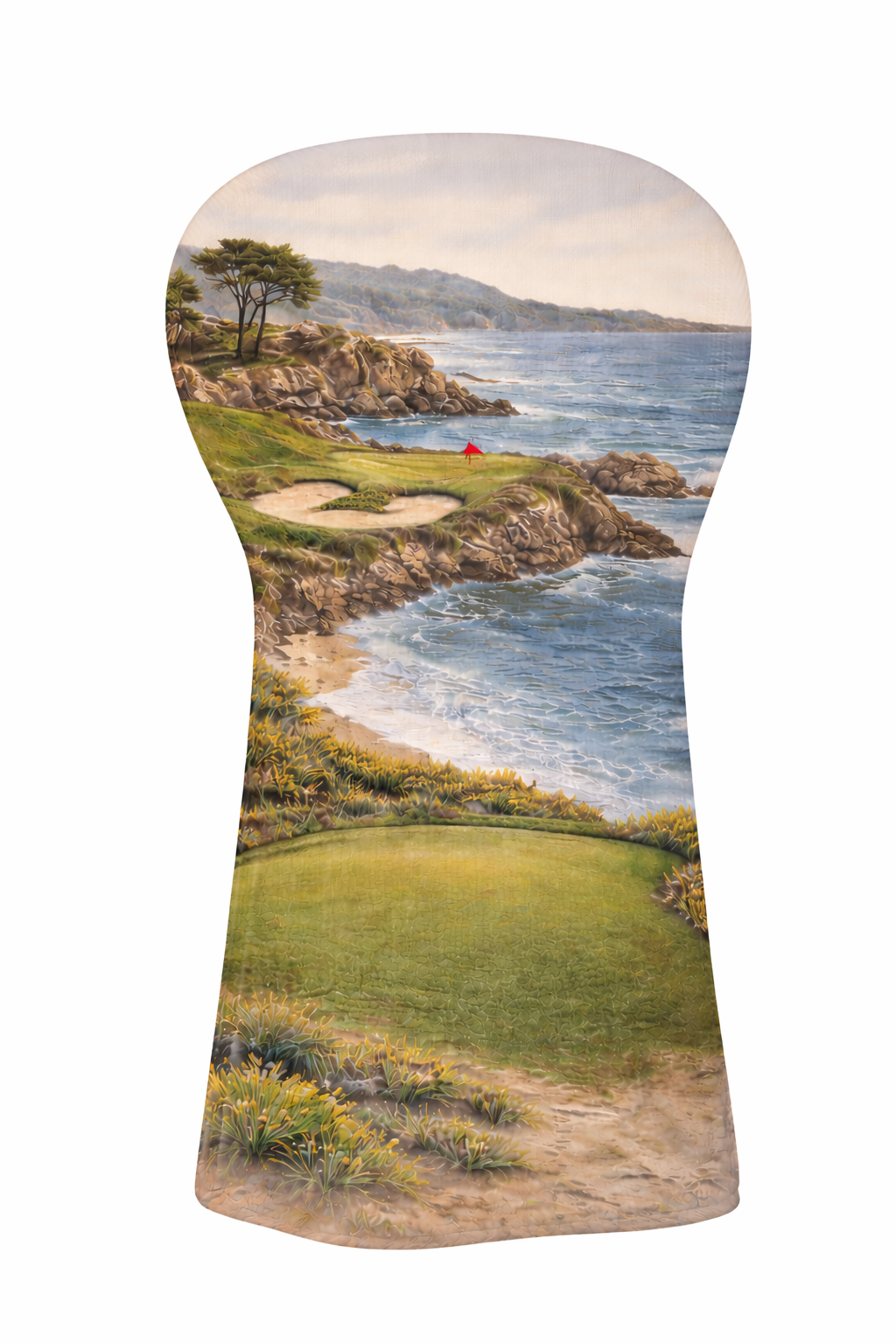 Ocean Cliffside Golf Head Cover