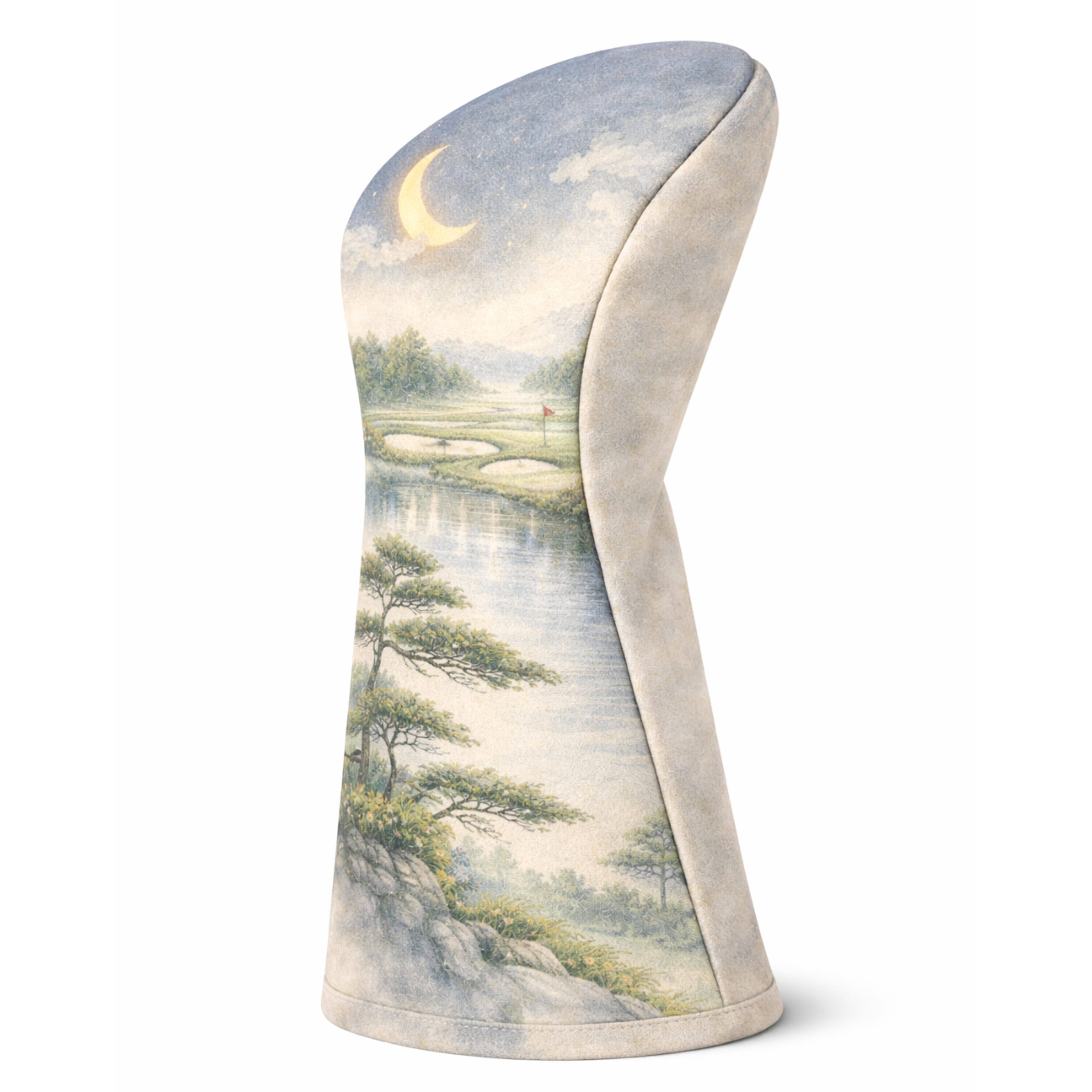 Moonlit Fairway Golf Head Cover