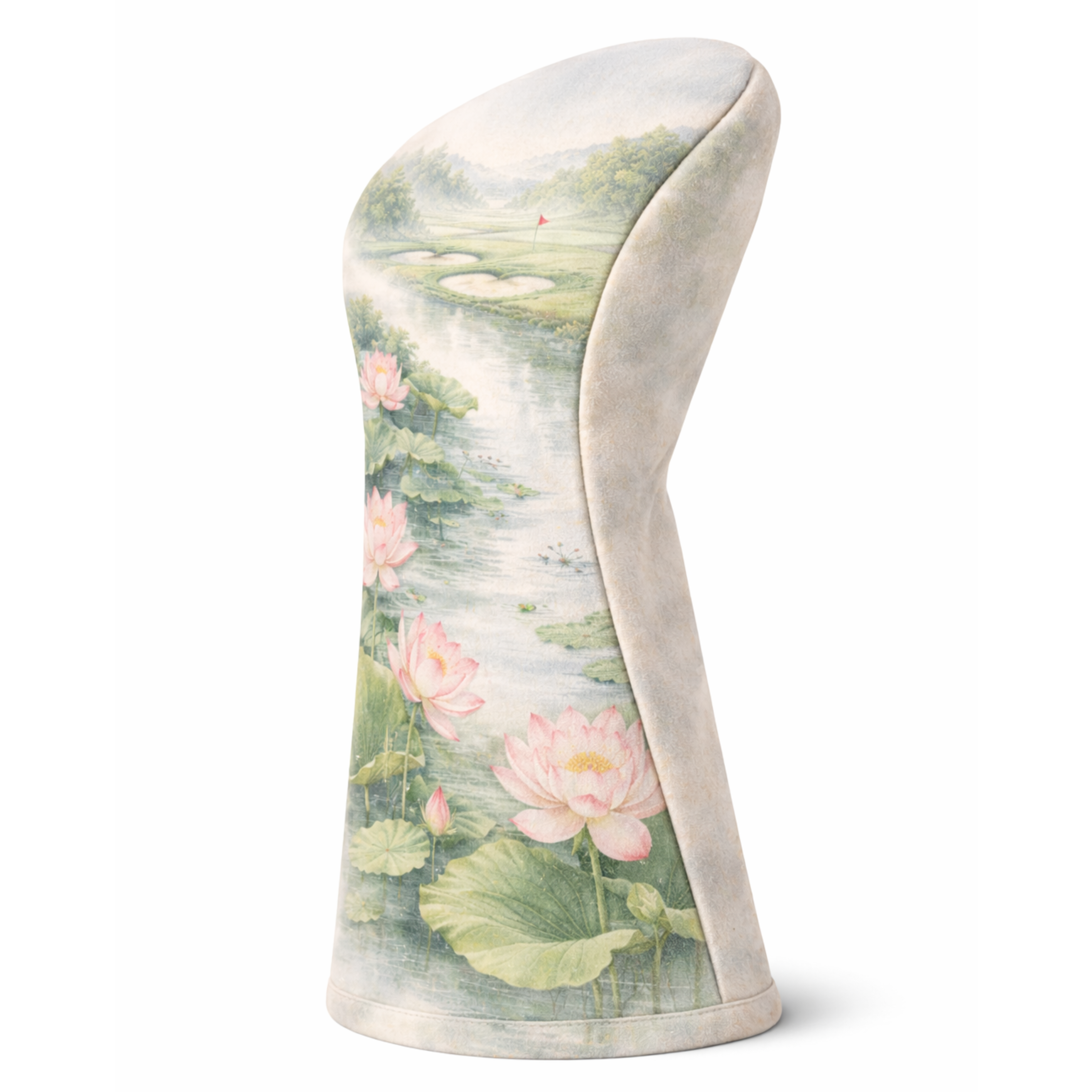 Lotus Pond Golf Head Cover