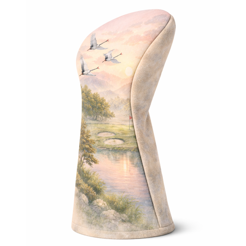 Soaring Cranes Golf Head Cover