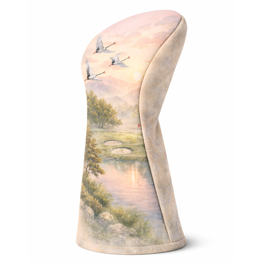 Soaring Cranes Golf Head Cover