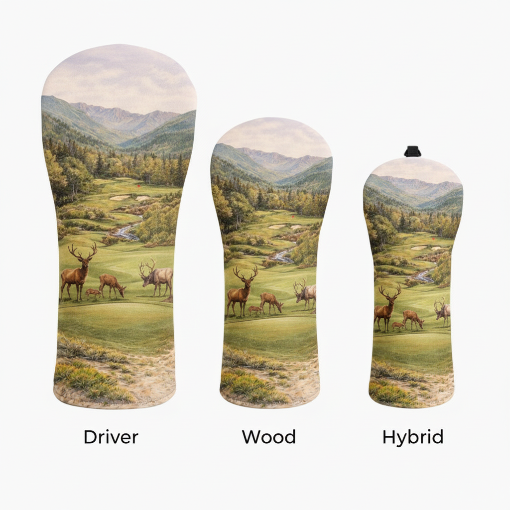 Alpine Wildlife Golf Head Cover