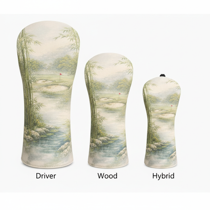 Bamboo Grove Golf Head Cover