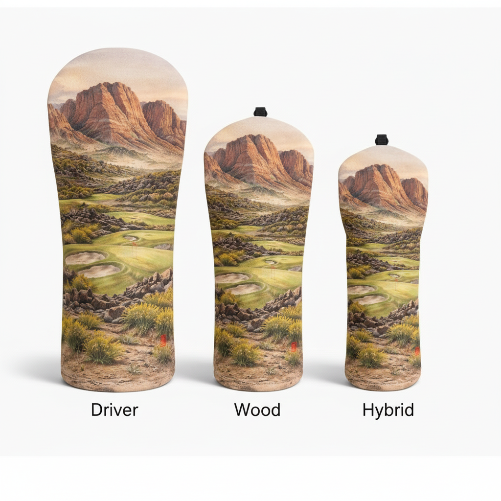 Black Desert Golf Head Cover