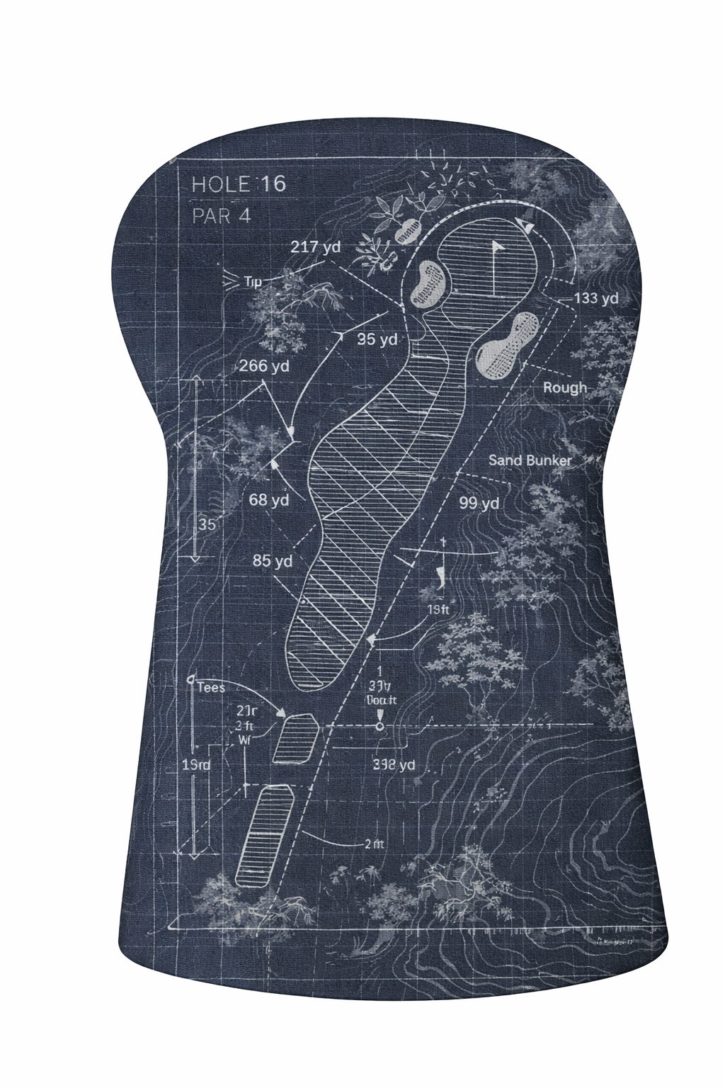 Blueprint Golf Head Cover