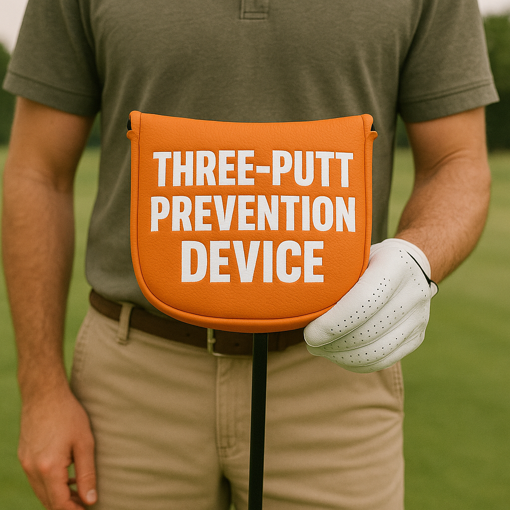 Three-Putt Prevention Device Golf Club Mallet Putter Cover