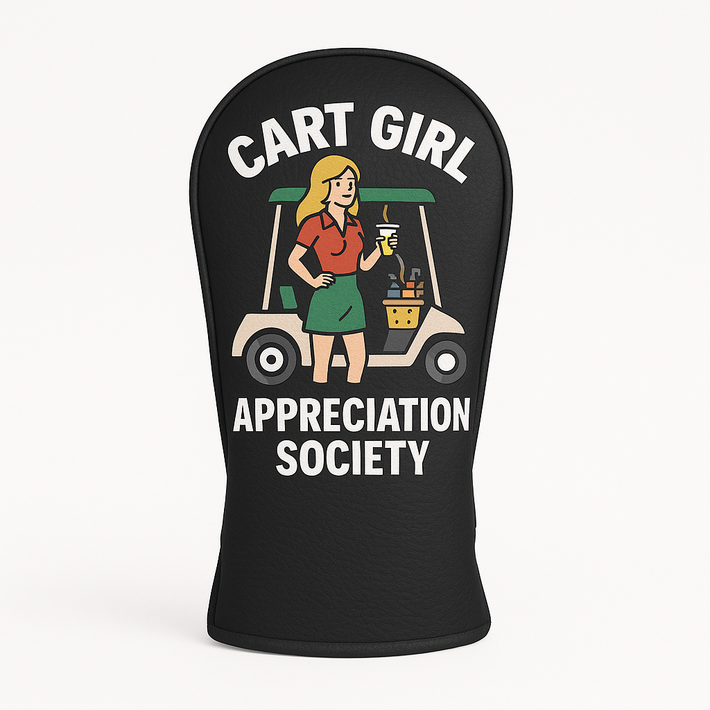 Cart Girl Appreciation Society Golf Club Driver Cover