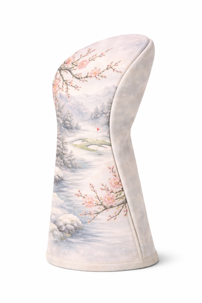 Cherry Blossom Golf Head Cover
