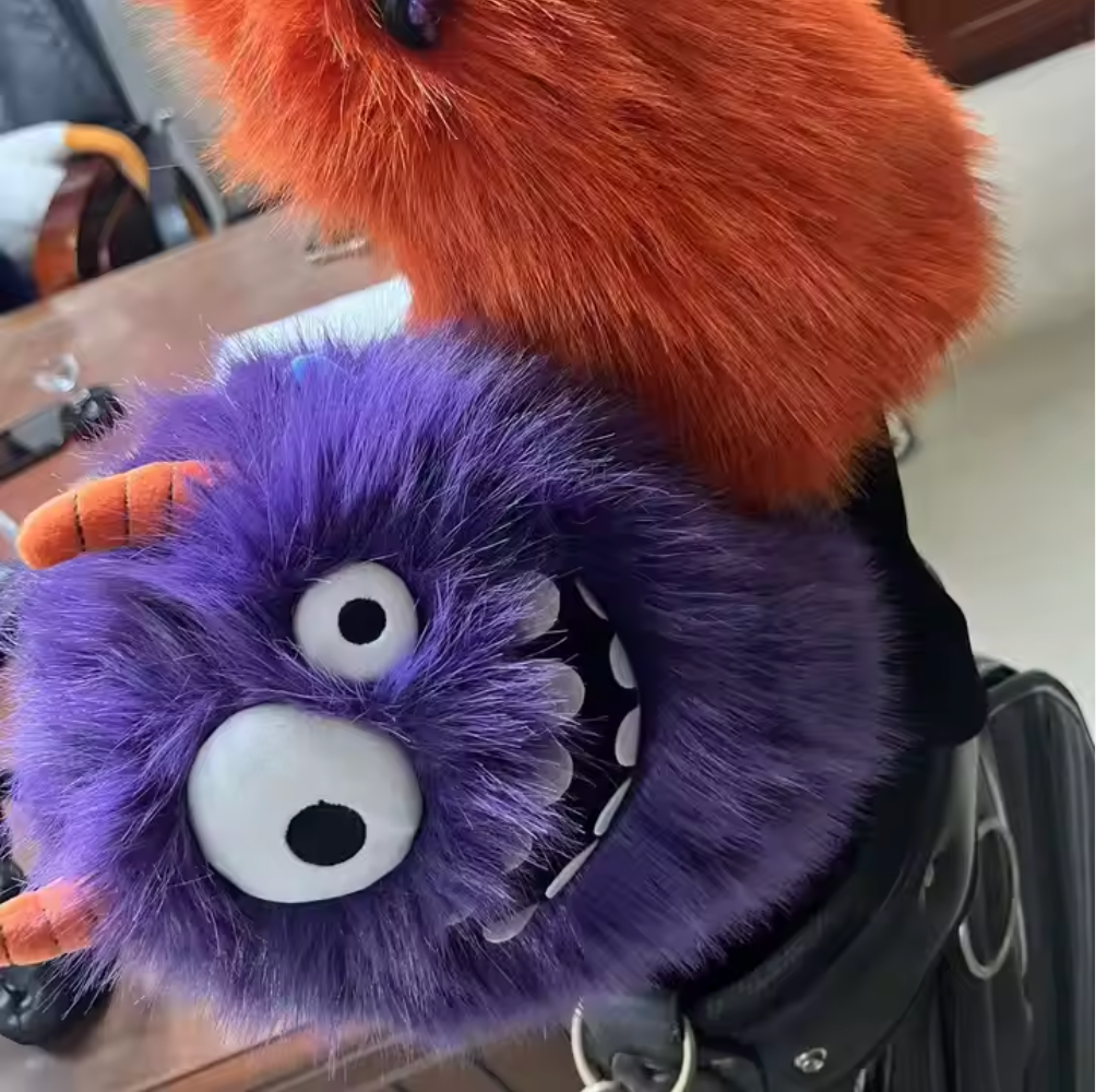 Monster Inc Inspired Plush Golf Head Cover