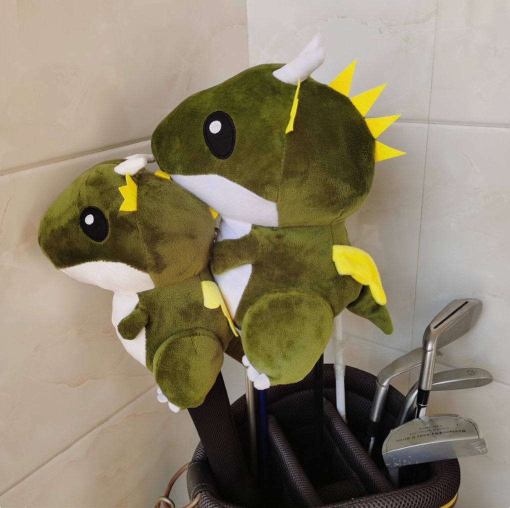 Plush Dragon Golf Club Cover