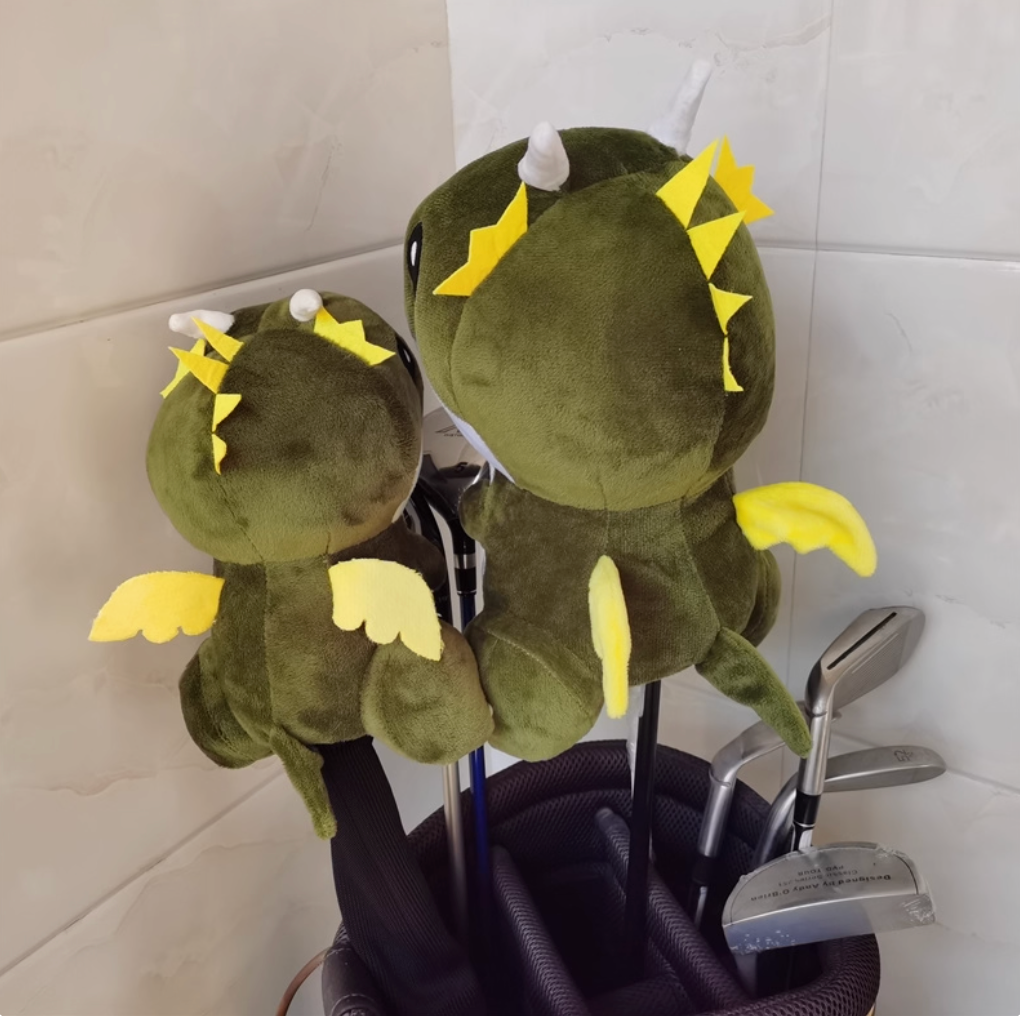 Plush Dragon Golf Club Cover