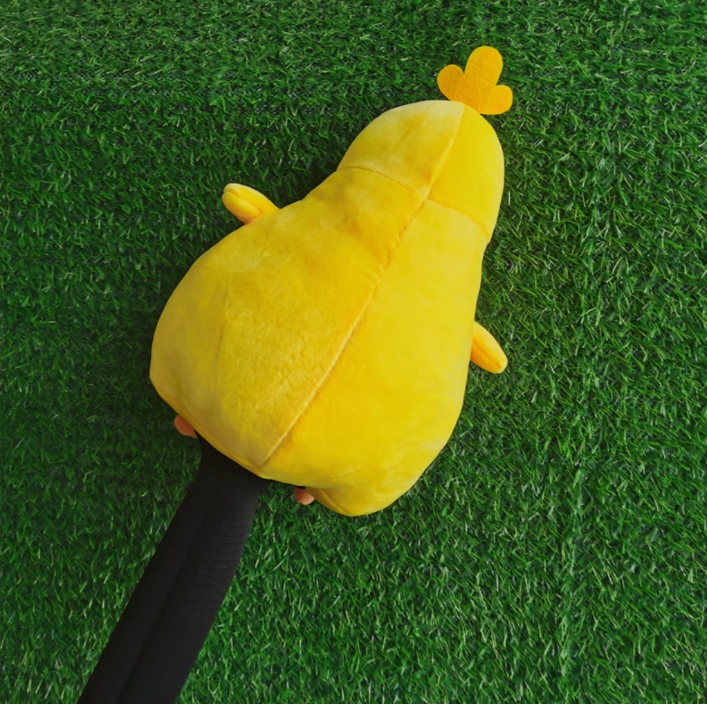 Plush Chicken Golf Club Cover