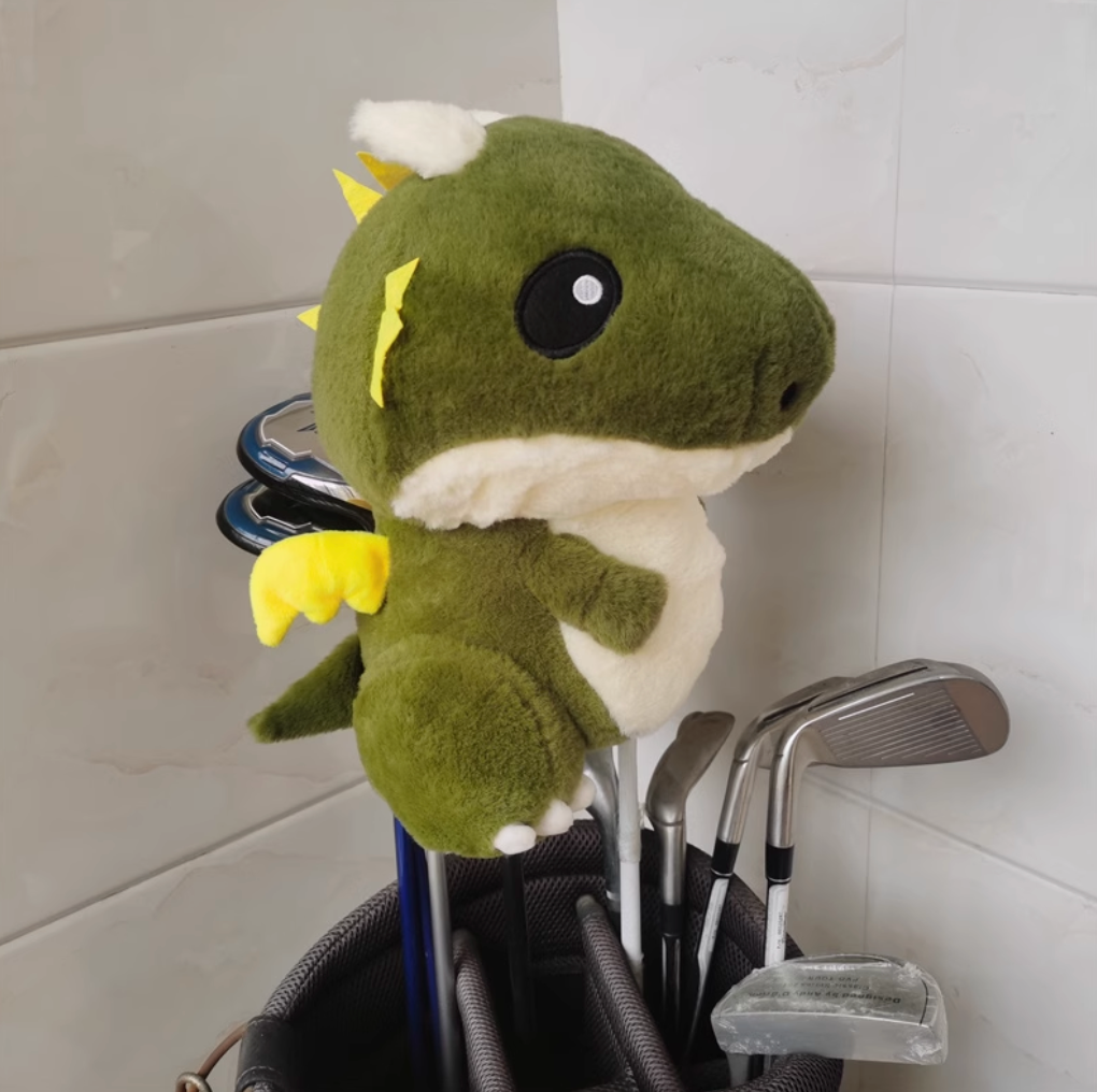 Plush Dragon Golf Club Cover