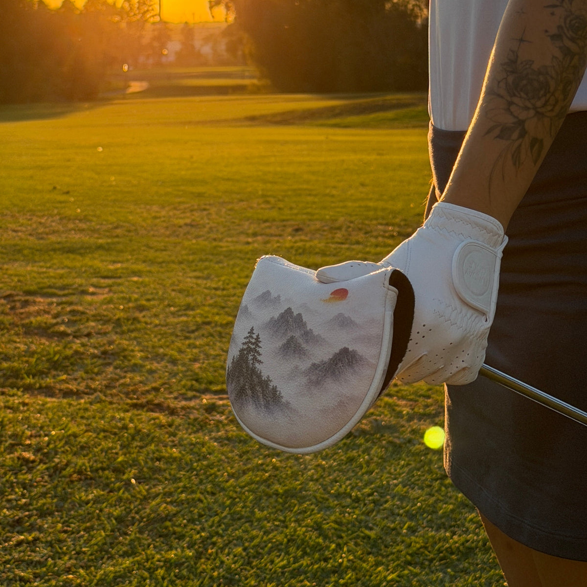 Shan Shui Mallet Putter Cover