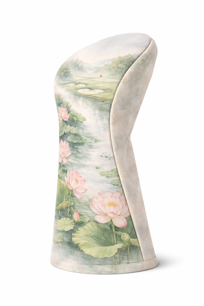 Lotus Pond Golf Head Cover