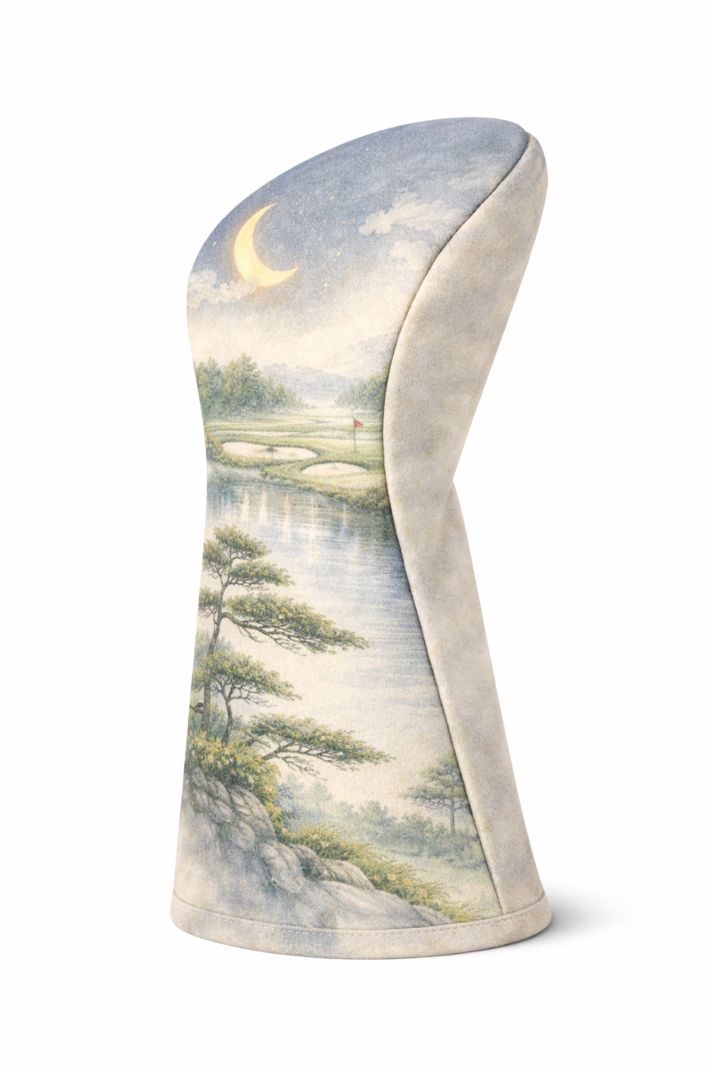 Moonlit Fairway Golf Head Cover
