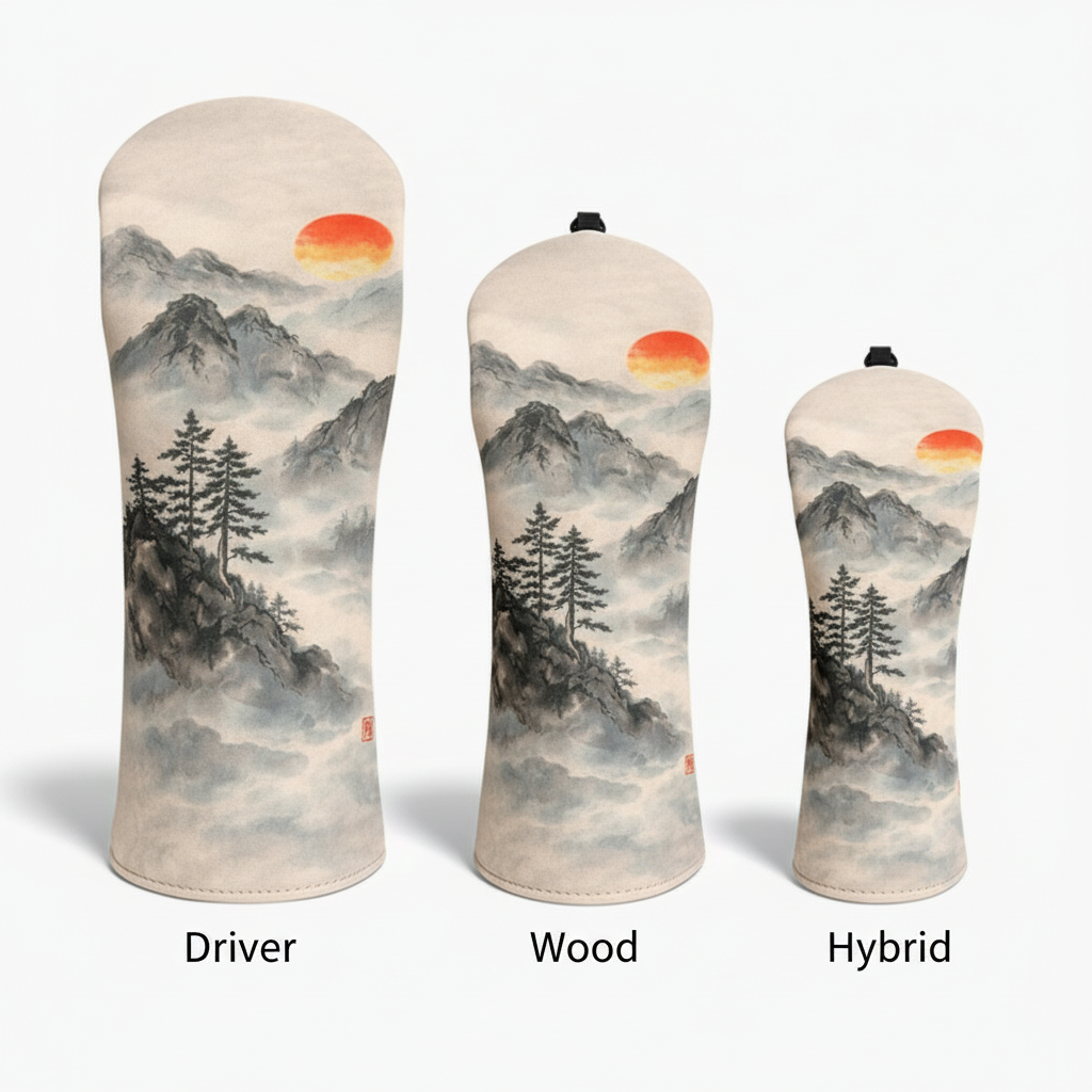 Serene Lake Golf Head Cover