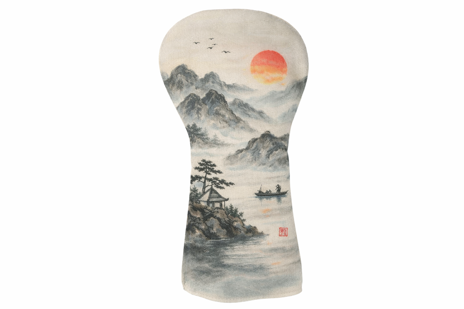 Serene Lake Golf Head Cover