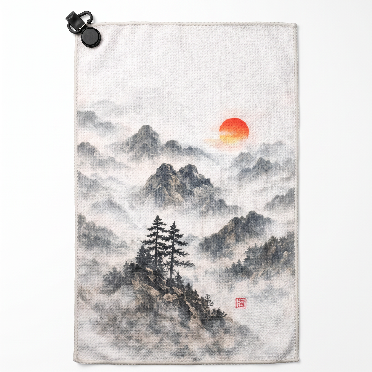 Shan Shui Magnetic Golf Towel