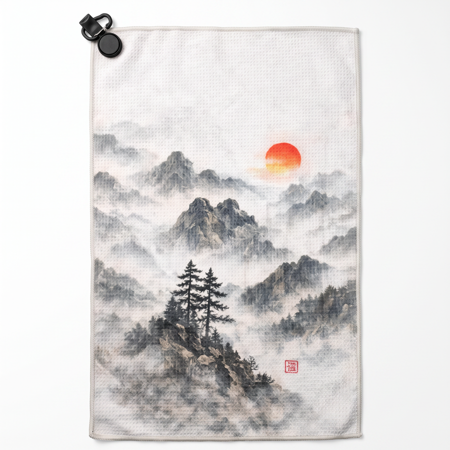 Shan Shui Magnetic Golf Towel