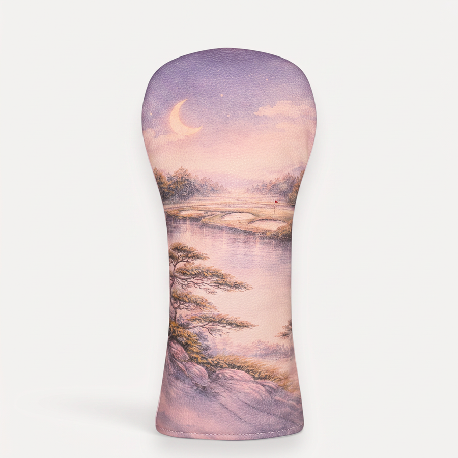 Moonlit Fairway Golf Head Cover