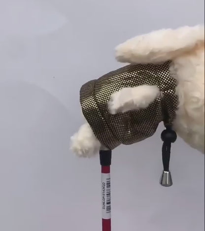 Cute Dog Plush Golf Driver Head Cover